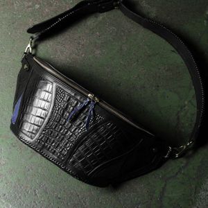 2019/12 クロコ インレイ ボディーバッグ