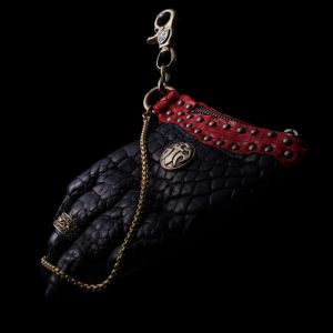 2013/01 クロコダイルハンド ファスナー コインケース