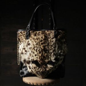 2020/12 ヒョウの頭 トートバッグ