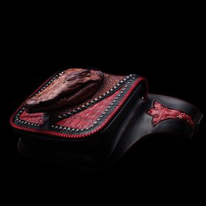 2013/01 クロコダイル 頭付き ウエストバッグ