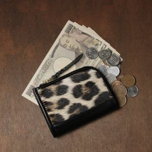2021/12 L字ファスナーウォレット　【ヒョウ】