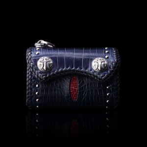 2013/07 肛門 藍染クロコダイル キーウォレット