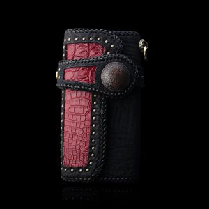 2013/07 バイカーズウォレット クロコダイル＆シャーク