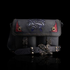 2013/07 エンブレム ショルダーバッグ BURNOUT