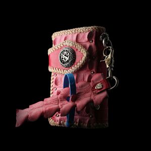 2016/12 ハーフウォレット ピンククロコダイル