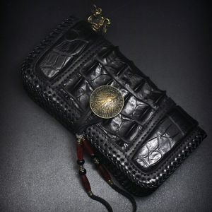 2017/07 ロングウォレット クロコダイル ダブルインレイ