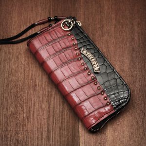 2017/12 クロコダイル L字ファスナー ウォレット