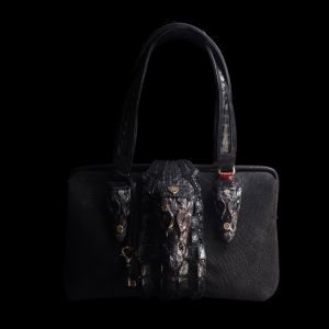 2018/07 ミニボストン ワニ頭付き