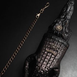 2018/07 ファスナーウォレット ワニ一匹 フルセット