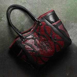 2019/04 トートバッグ センザンコウ ワインレッド