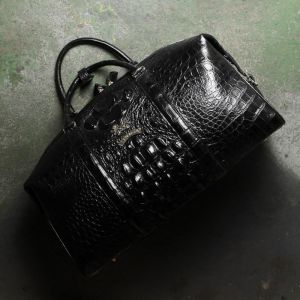 2019/04 ボストンバッグ フルクロコダイル