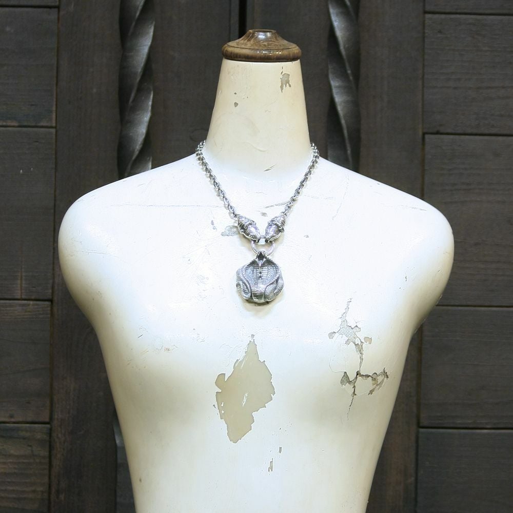 レザーブランドS'FACTORY コブラペンダント Silver925 メンズ アクセサリー ネックレス