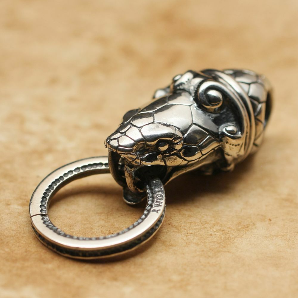 コブラリングヘッド ペンダントトップ Silver925│メンズ革小物通販 S