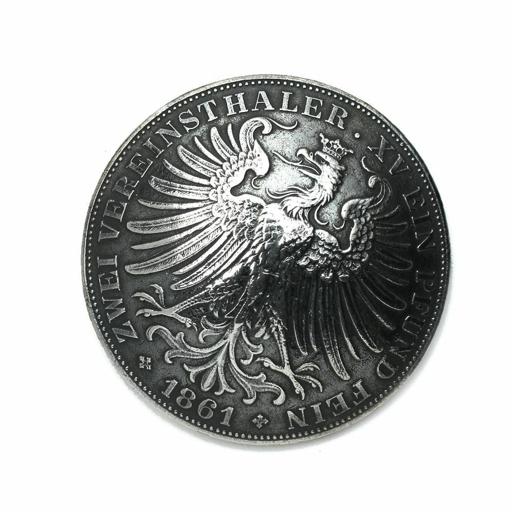 ジャーマンコイン コンチョ Silver925│メンズ革小物通販 S'FACTORY