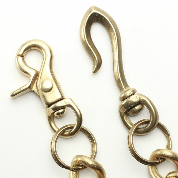 レザーブランドS'FACTORY ウォレット チェーン スタンダード ゴールド ブラス（真鍮）アクセサリー