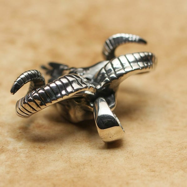 レザーブランドS'FACTORY ラムスカル ペンダントトップ Silver925 メンズ アクセサリー ネックレス