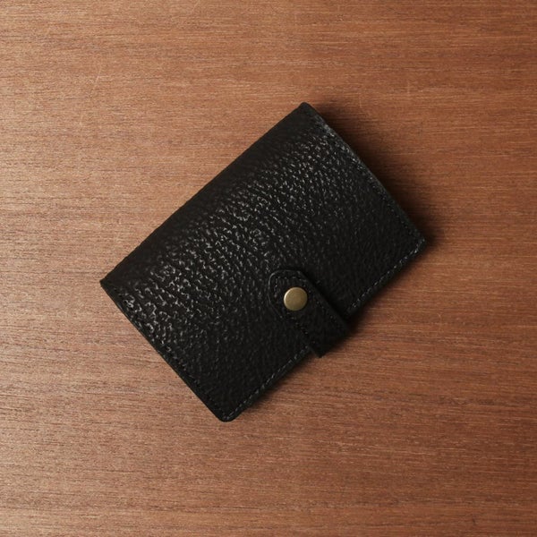 レザーブランドS'FACTORY レザーコインクリップ サメ革（シャークスキン）