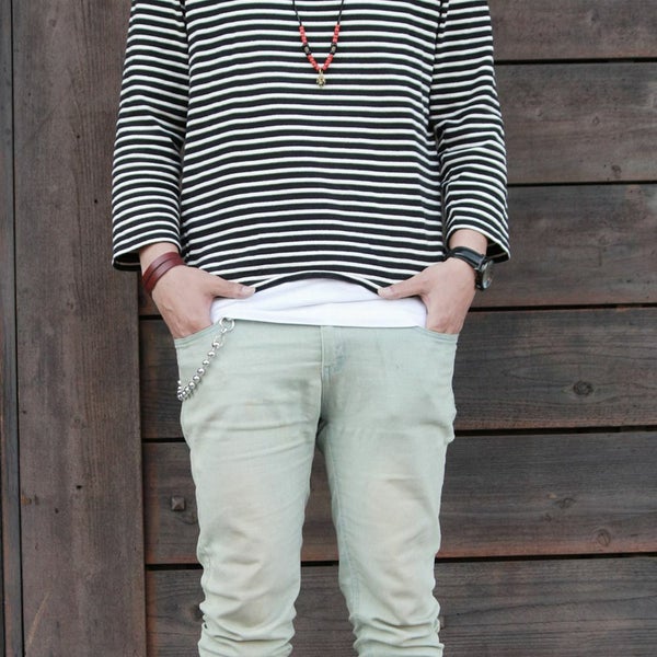 レザーブランドS'FACTORY ショート ウォレット チェーン ボール大 シルバー ブラス（真鍮）アクセサリー 短い 