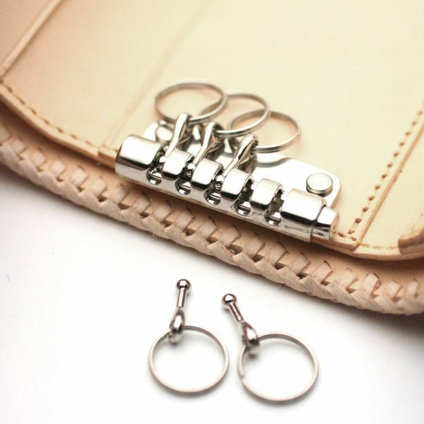 レザーブランドS'FACTORY キーウォレット カウレザー ナチュラル（牛革） メンズ革財布