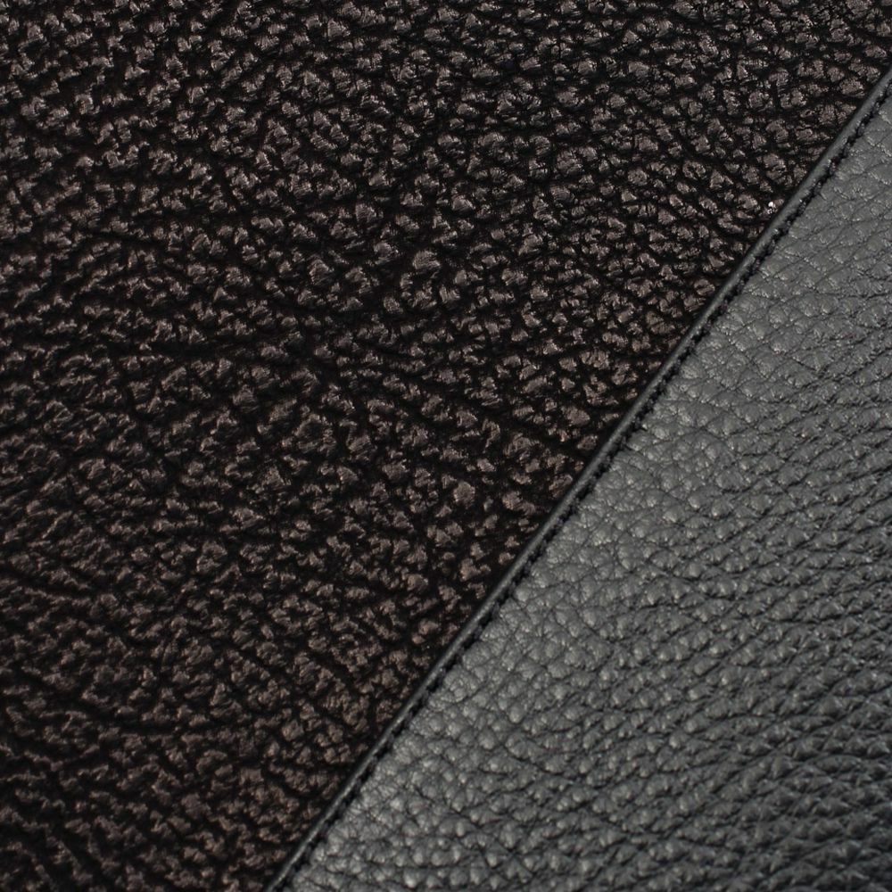 レザーブランドS'FACTORY スリム ブリーフケース　シャーク（サメ革）メンズ ブリーフバッグ