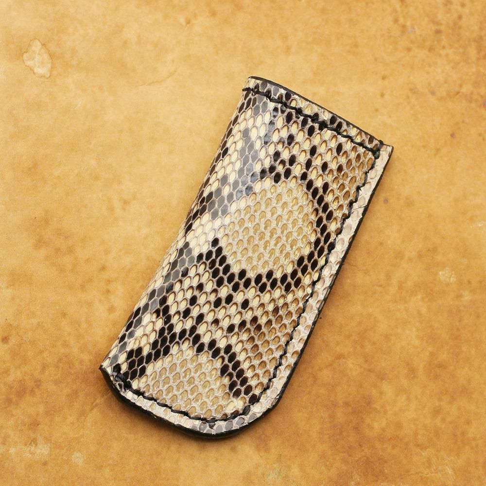 ライターケース パイソン（ヘビ革）│メンズ革小物通販 S'FACTORY