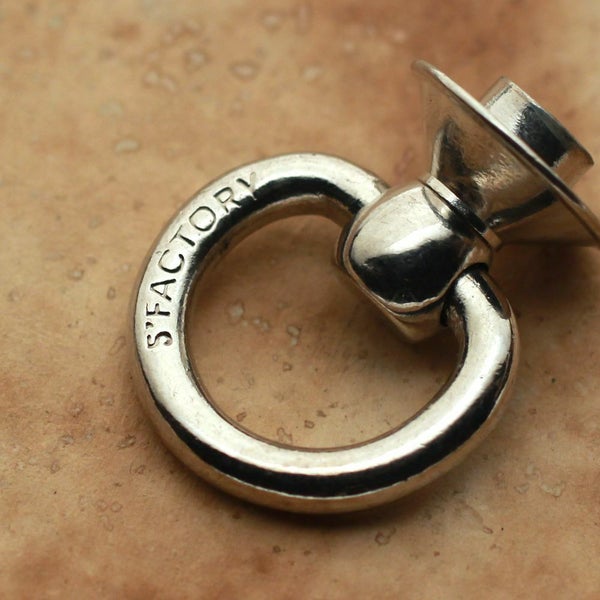 メンズ レザーブランドSALE 回転 ドロップハンドル 2個セット 亜鉛合金