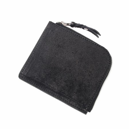 L字コインケース ブラックエレファント（ゾウ革）│メンズ革小物通販 S 