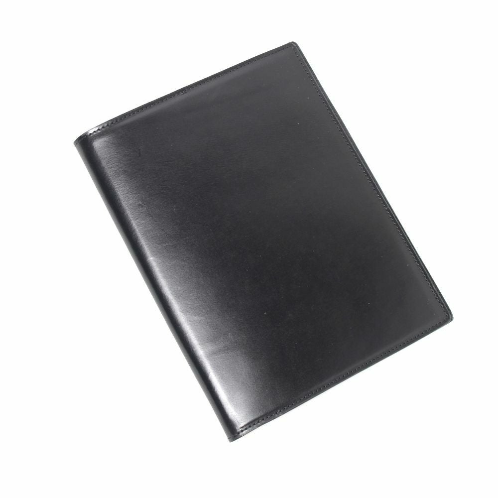 Rhodia レザーメモカバー No.16 A5サイズ カウレザー ブラック（牛革