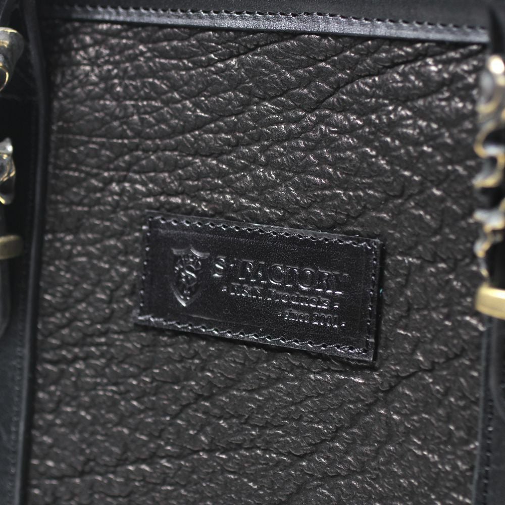 レザーブランドS'FACTORY「BURNOUTミニトート バッグ シャーク（サメ革）」商品画像