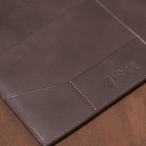 S'FACTORY「A4 レザーバインダー カウレザー ブラウン（牛革）」商品画像